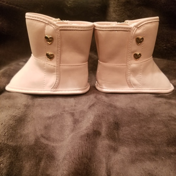 Michael Kors Shoes Nwot Michael Kors Newborn Baby Jade Pink Boots Poshmark